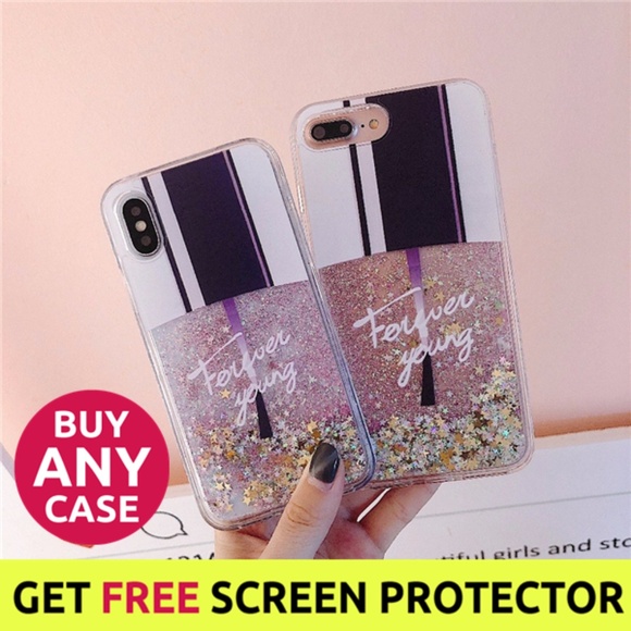 GoByte Accessories - !LAST! NEW iPhone X/XS Liquid Glitter Case